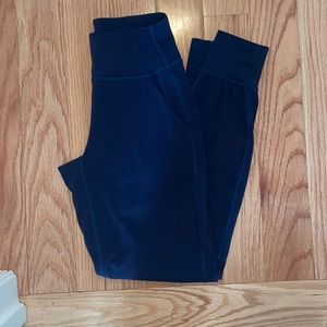 lululemon align joggers size 2 in true navy